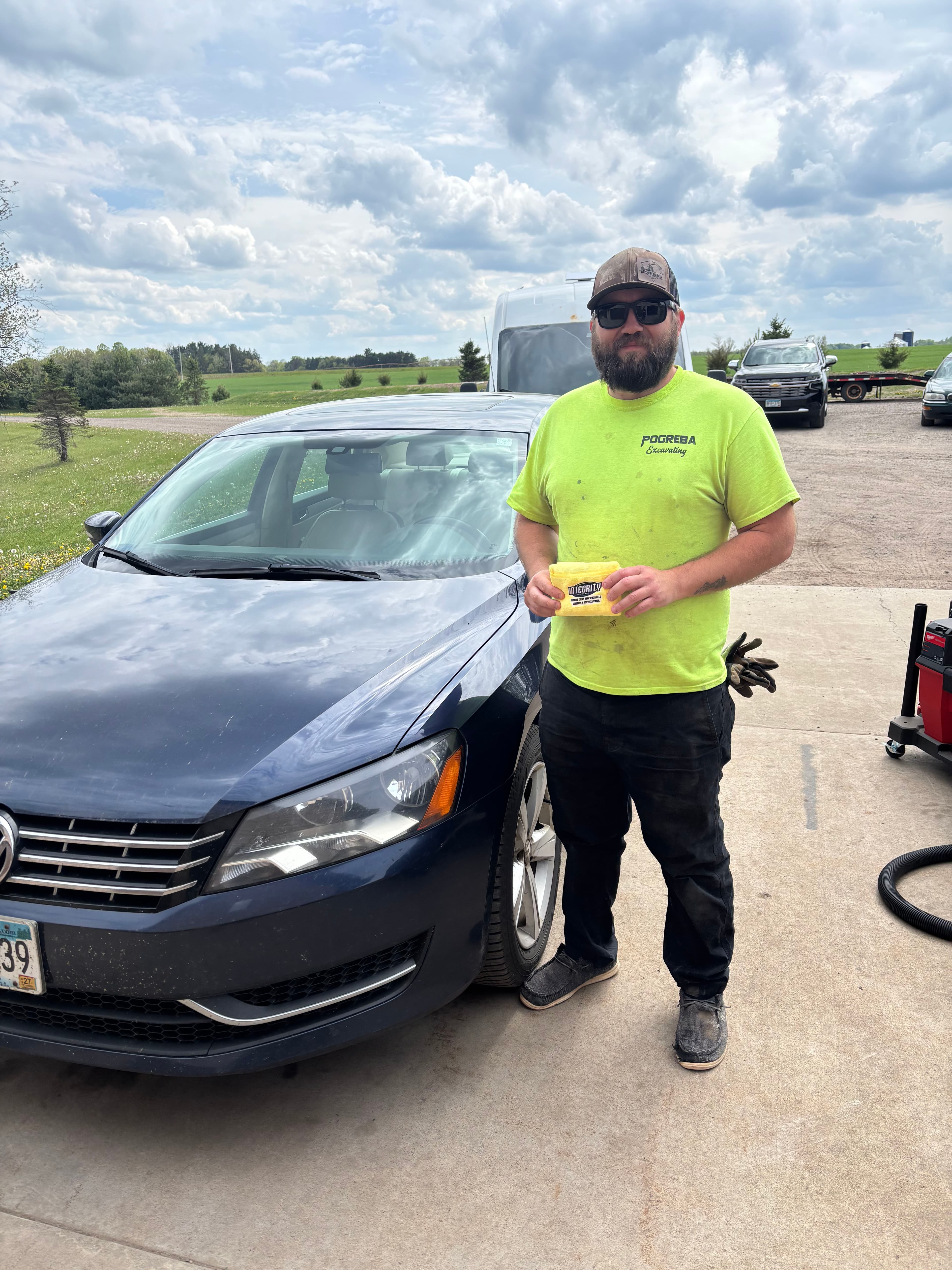 Project Volkswagen Passat Windshield Replacement for a Repeat Customer image